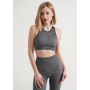 GULIA CROP HALTER TOP(В РУБЧИК) MELANGE