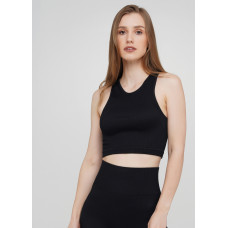 GULIA CROP HALTER TOP(В РУБЧИК)
